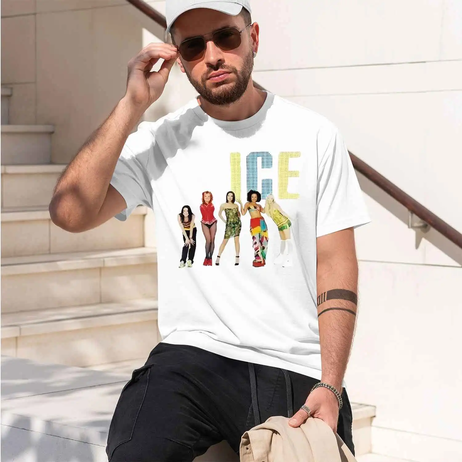 Women's Vintage Spe Graph Crop Women's Harajuku Sve Casl Clothing Street Aesthet Clothes 2026 New Model Men’s Short-sleeve crewn