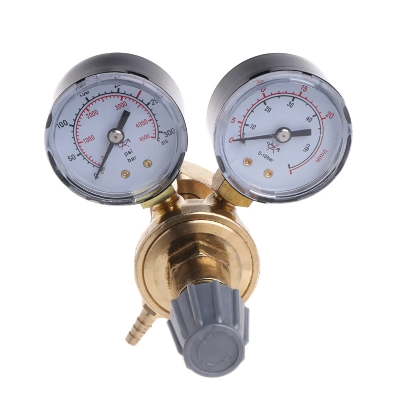 Very Durable Argon CO2 Gauges Pressure Reducer Mig Flow Meter Control Valve Welding Regulator