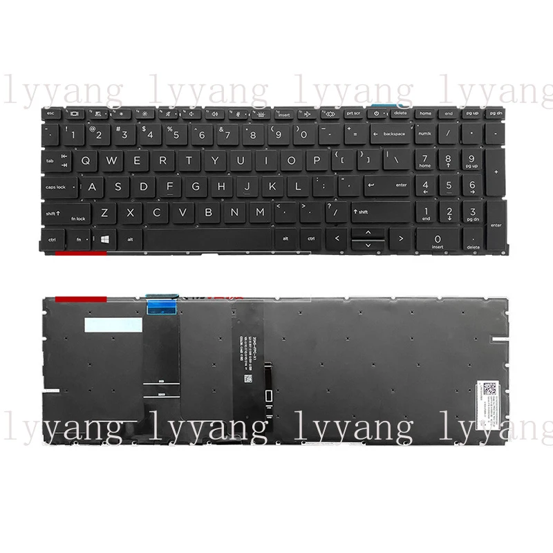 f  For HP ZBook Power G7 Mobile Workstation HSN-Q26C Keyboard Backlit Keyboard