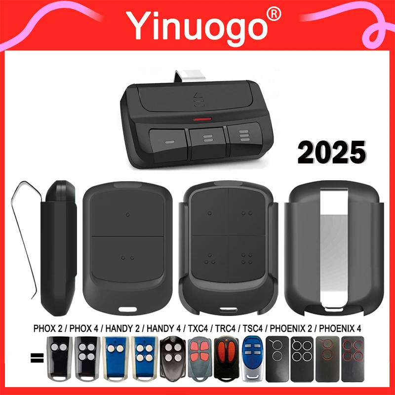 YNG800 для PHOX PHOX2 PHOX4 PHOENIX HANDY 2 HANDY 4 TXC4 TRC4 TSC4 PHOENIX2 PHOENIX4 пульт дистанционного управления для гаражных ворот с зажимом