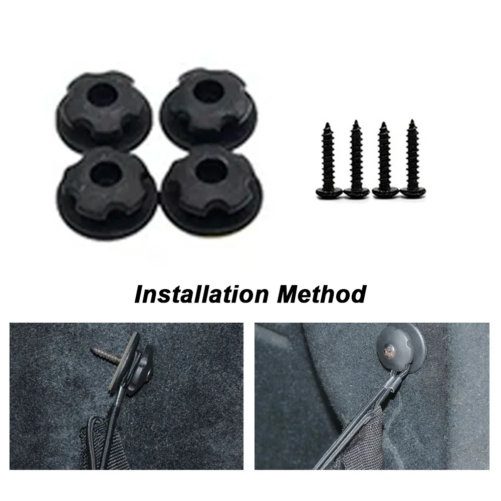 Universelles Kofferraumnetz Elastisches Gepäcknetz Cargo-Organizer Aufbewahrung Nylon-Netzgewebe Dehnbares Auto-Innenraum-Netznetz – Detail 5