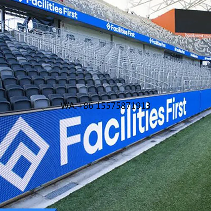 LED IP65 Rated LED Video Processor Outdoor Sports Display Football Pitch Panel for Stadium Video Wall with SDK