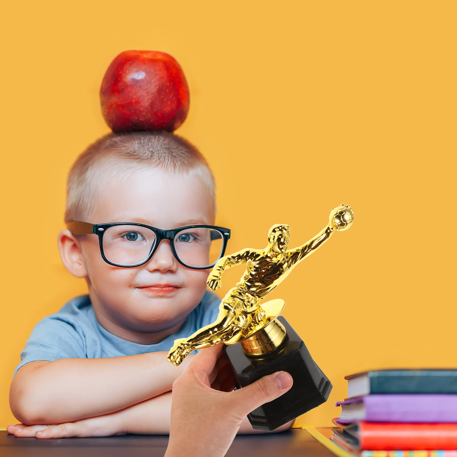 

Plastic Trophies Kids Football Awards School Ceremonies Sports Days Safe Materials Unique Design Halloween Party Favors Cooking
