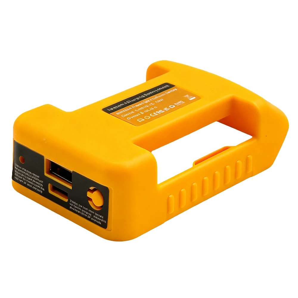 NEW Upgraded Power Bank Charger For DeWalt 18V Lithium Battery With USB With Type-C for Laptop Mobile Phone Charging(NO Battery) image 2