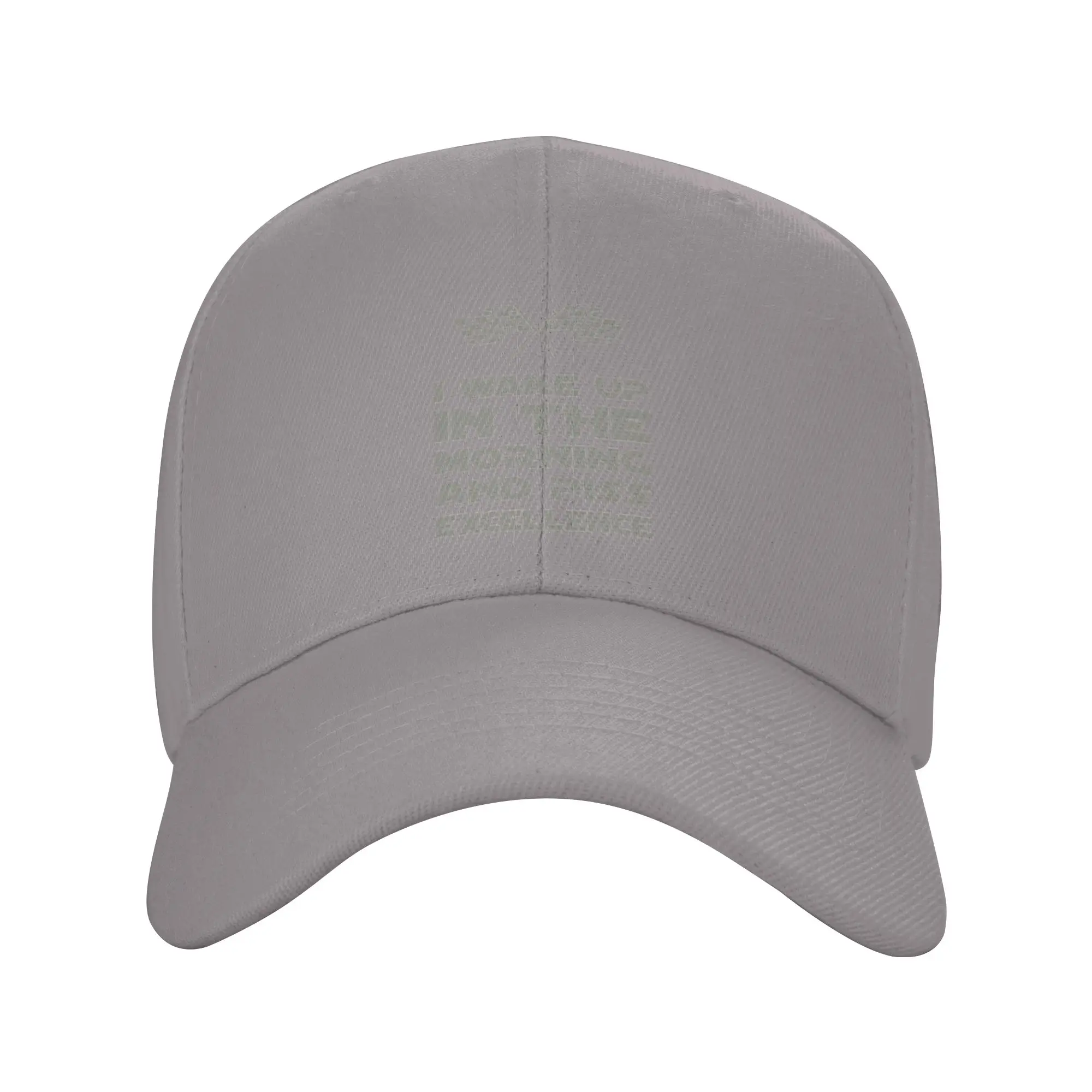Hot Sale Wake Up And Piss Excellence Sticker Baseball Cap  Hiphop Polo Cap  Shopping Polo Cap
