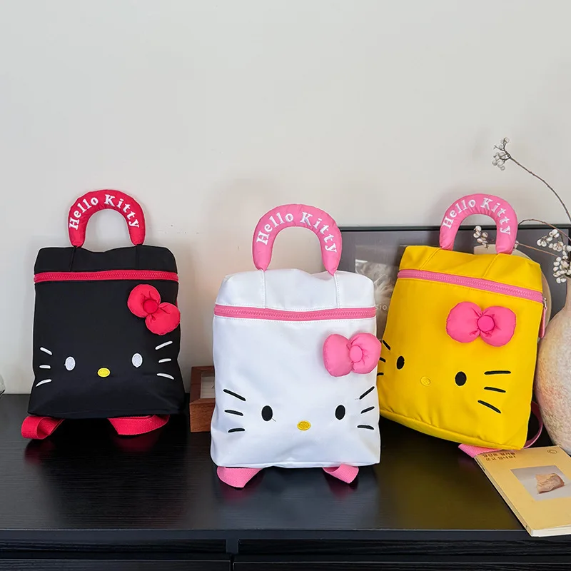 

Sanrio Hello Kitty Cute Joker Korean Version of Small Backpack Outdoor Light Travel Shoulder Bag.