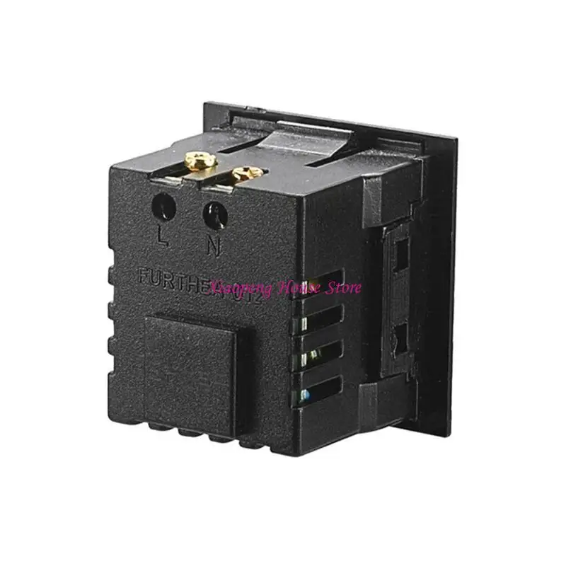 5V 2.1A Embedded Double USB Power Socket USB Card Desktop Socket Charging Power Socket Module Desktop Outlet 77JC