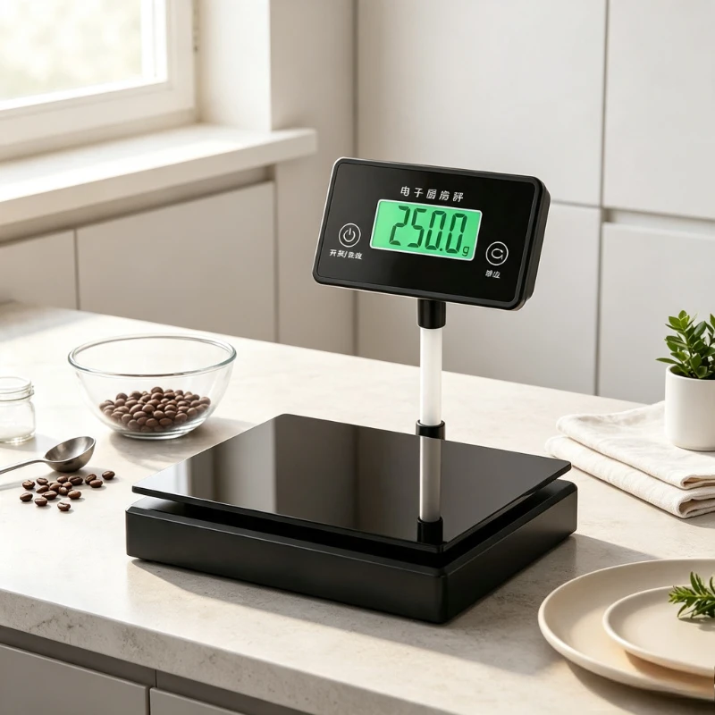 0.1g High Precision Digital Kitchen Scale Raised LCD Display Large Platform for Baking Food Coffee Portion Weighing 주방 저울