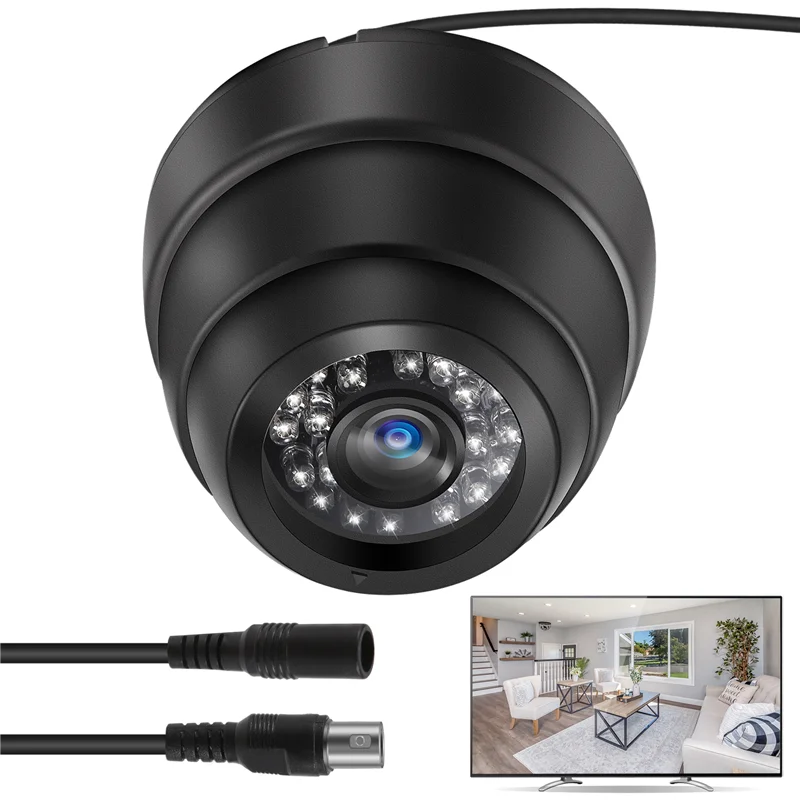 

B68C CCTV Camera HD 800TVL Security Dome Camera Outdoor