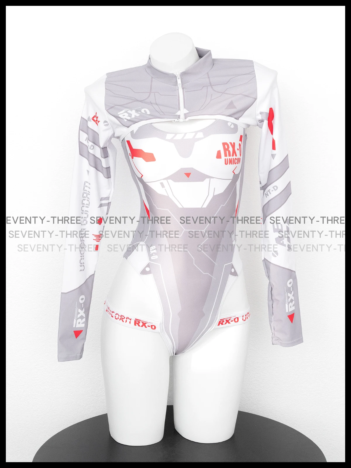 

Personalized Gray Cool Mecha Style Cyberpunk Print Sexy Hollow High Fork Girls Role Play Jumpsuit Swimsuit 2025