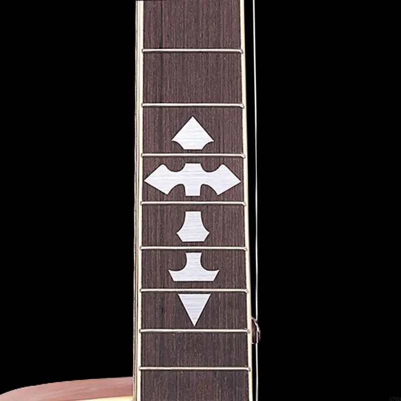 for Cross Inlay Decals Fretboard Sticker For Electric Acoustic Guitar Accessorie A70D