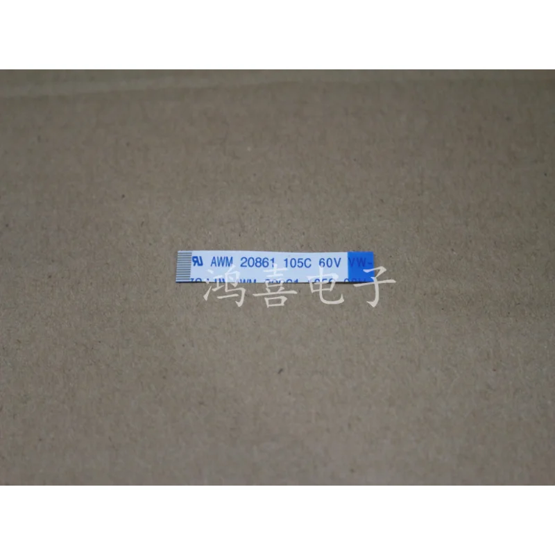 สายแบนยืดหยุ่น FPC ใหม่ขนาด0.5มม. ความกว้างด้านหลัง12พิน6.5มม. 30มม. 60มม. 80มม. 100มม. 150มม. 200มม. 250มม. 300มม.