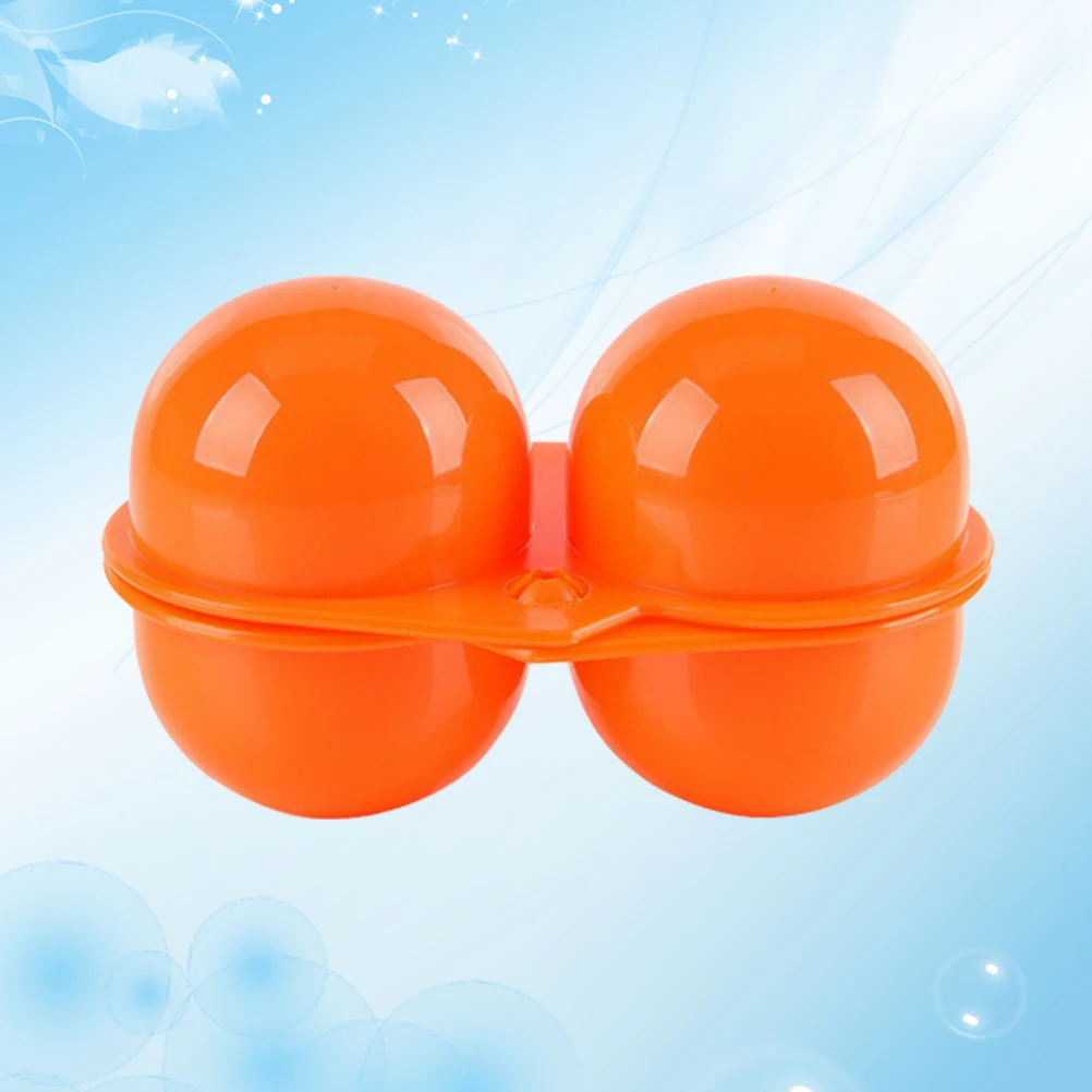 

Portable 2 Eggs ABS Plastic Container Durable Eco-friendly Storage Box for Camping Picnic Outdoor Travel Egg Holder