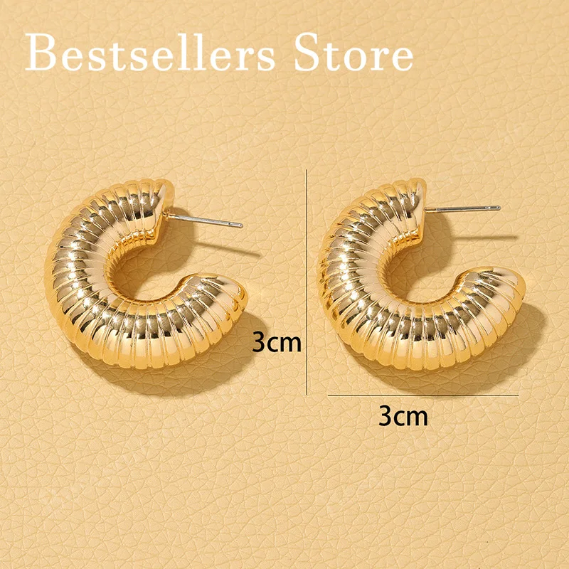 2026 New 925 Sterling Silver/Gold Round Multi-Layer Earrings Fashion Women's Jewelry Charm Wedding Party Gift