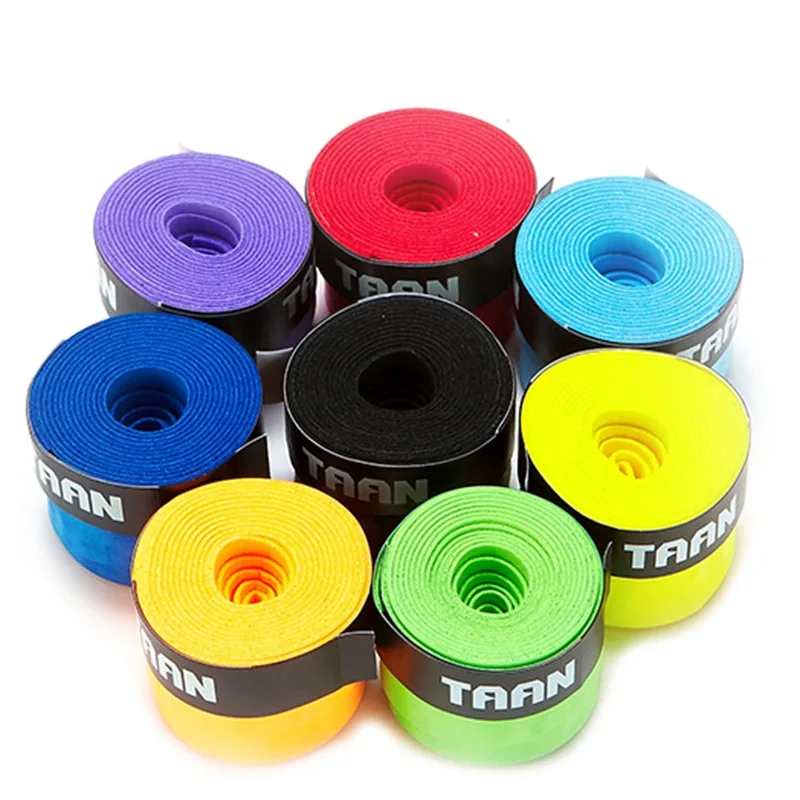 60pcs TAAN TW800 Tennis Badminton Dry Raquet Overgrip Thick Matte Hand Glue Sweatband Non-slip Breathable Sweat-absorbing