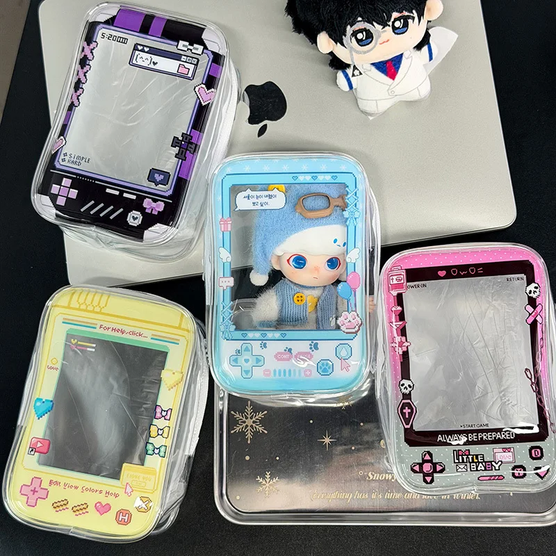 Neues Kreatives Spaßiges Gefängnis-Design Itabag Transparente Tasche für 13cm Puppen Tragbare Klare Schlüsselanhänger-Geschenkbox Sammlerstück-Aufbewahrungstasche – Detail 18