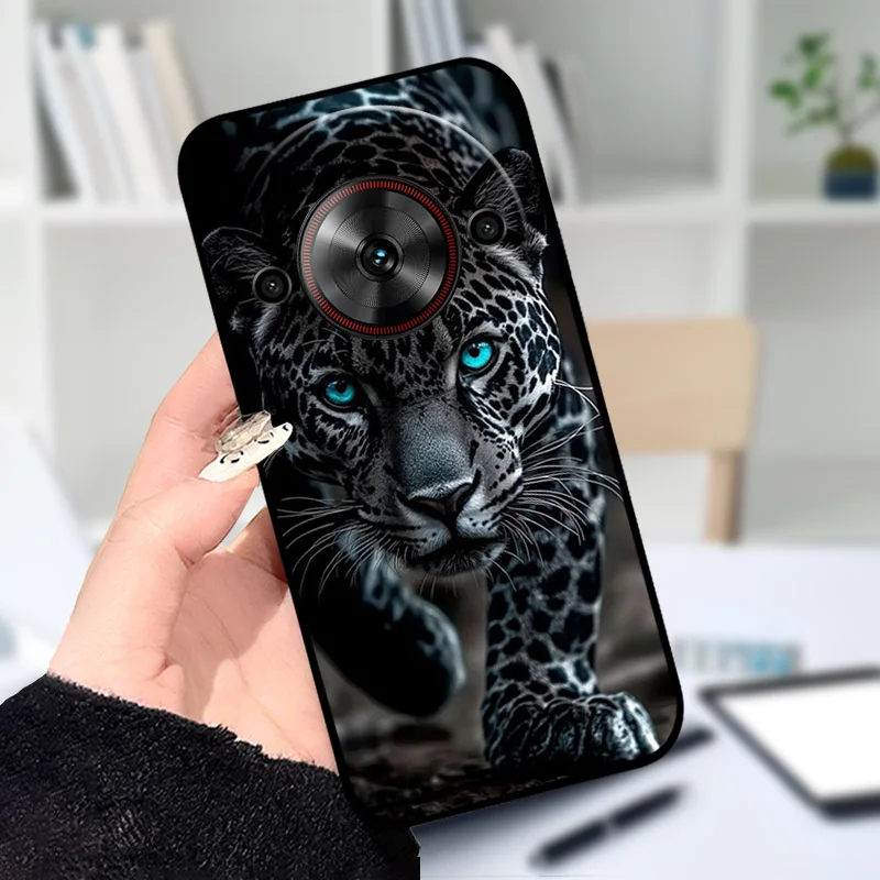 Phone Case For ZTE Blade A75 5G Z2357N Cool Painted Soft Silicone TPU Protect Cover For Nubia Focus 5G Z2455 Shockproof Funda
