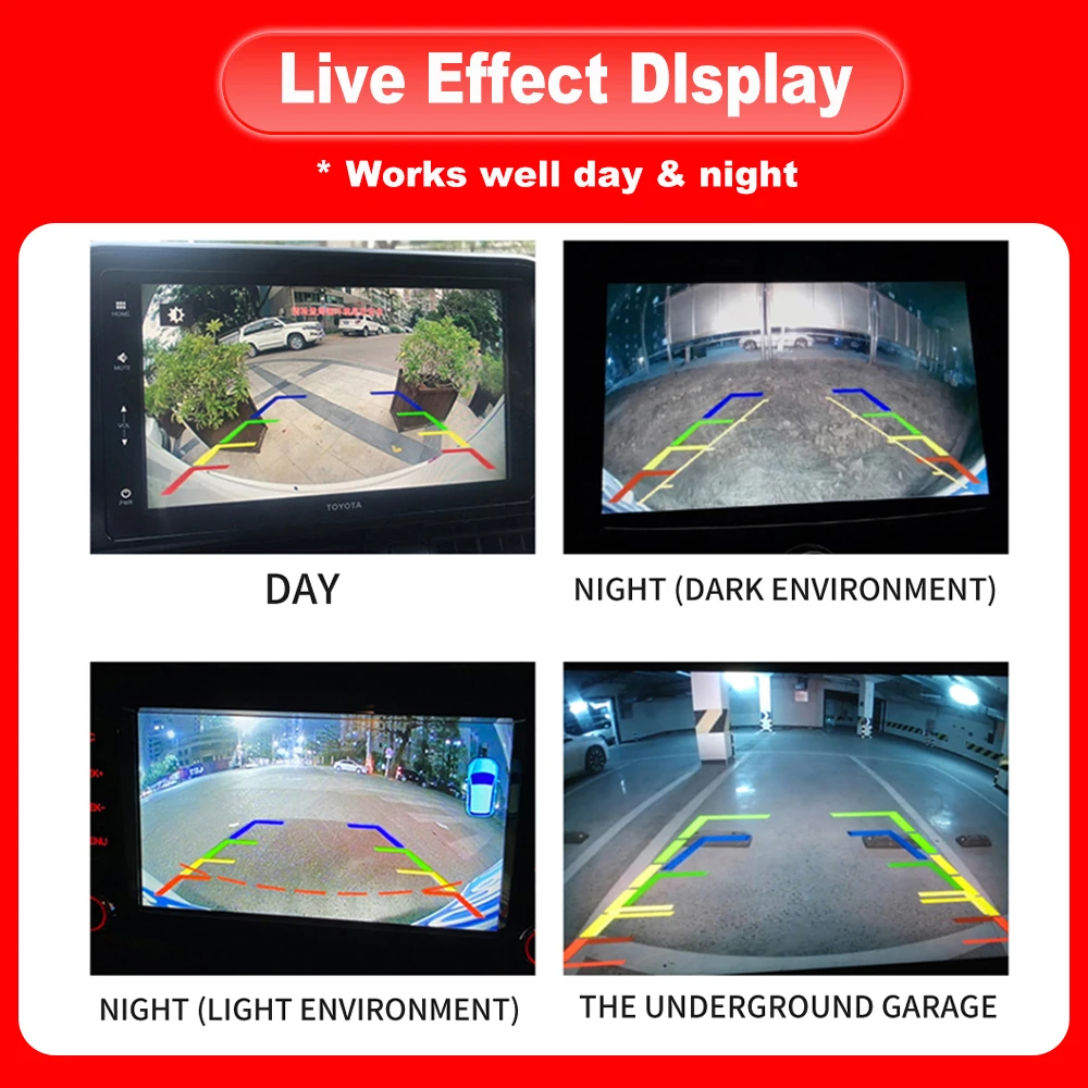 AHD 1080P CVBS IR Night Vision Brake Light Backup Car Camera 170° Wide Angle Waterproof For Peugeot Partner Citroen 2008-2018