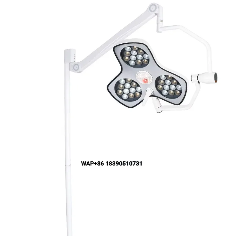 Hochey Medical Clinic Portable LED Surgical Lights, Operating Room Lighting, Stepless Adjustable Brightness Lights for Hospitals