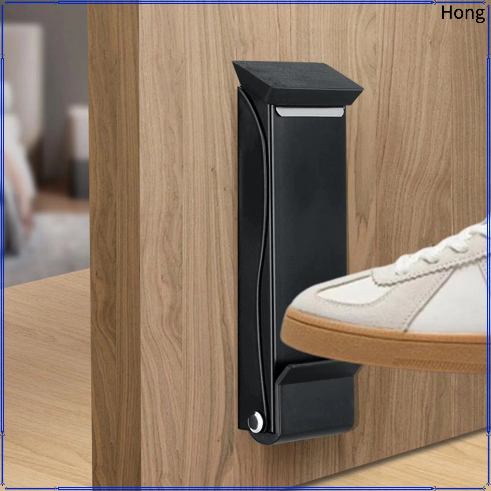 Door stopper, no drilling required, door blocker, anti-collision door jammer, new door plug, top door windproof door stopper