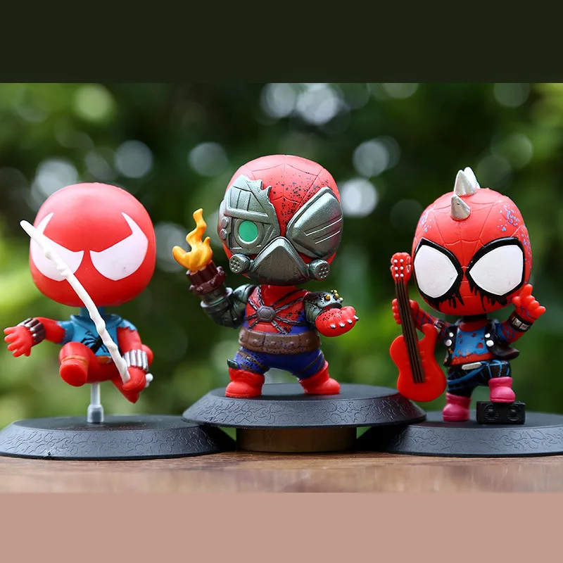 Marvel's Spider-Man Gwen Persönlichkeit hübsches Büromodell kreative Tischdekoration Ornament Spielzeug Kindergeschenke