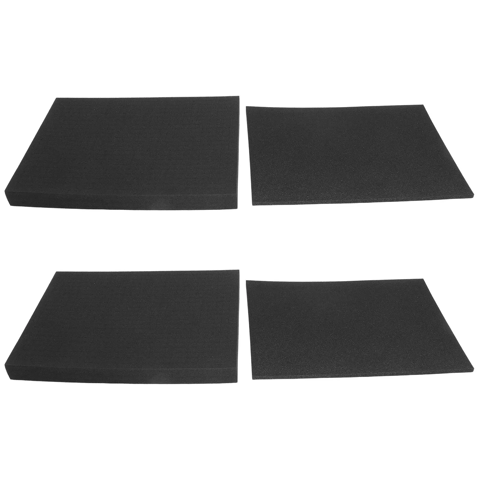 4Pcs Removable Prefabricated Foam Pads 40.5x30.5cm High Density Cube Furniture Cushion Sofa Couch Cushion Foam Support Protector