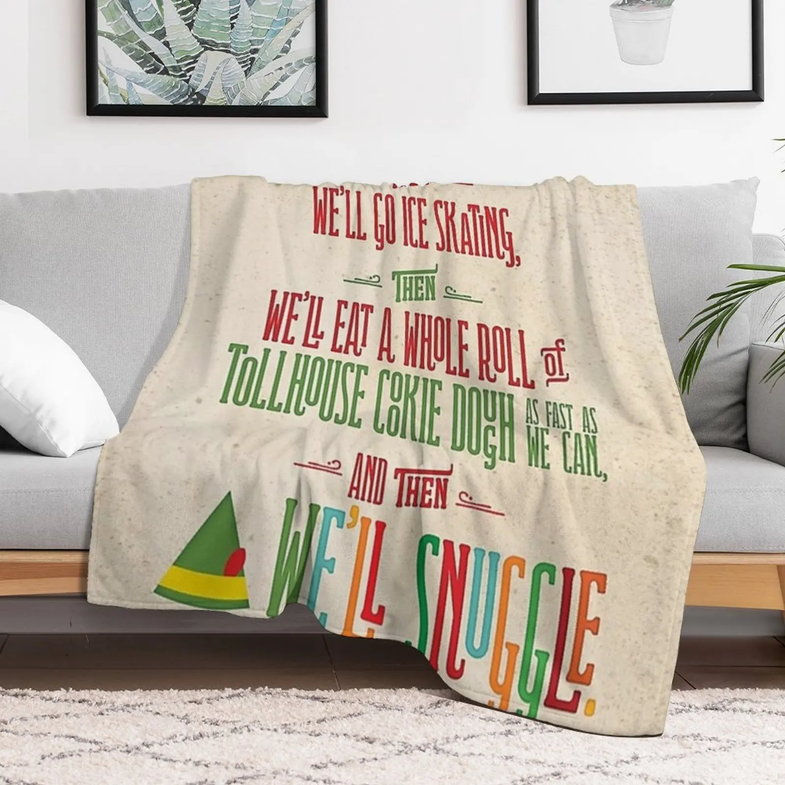 

Buddy the ElfAnd then. Throw Blanket Flannel wednesday Custom Blankets Sofas Of Decoration Blankets