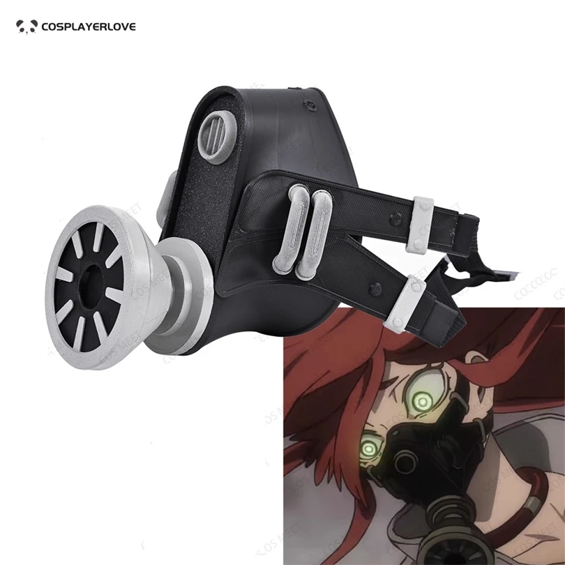 

GACHIAKUTA Rudo Surebrec Riyo реквизит противогаз Хэллоуин косплей костюм Хэллоуин наряд вечерние