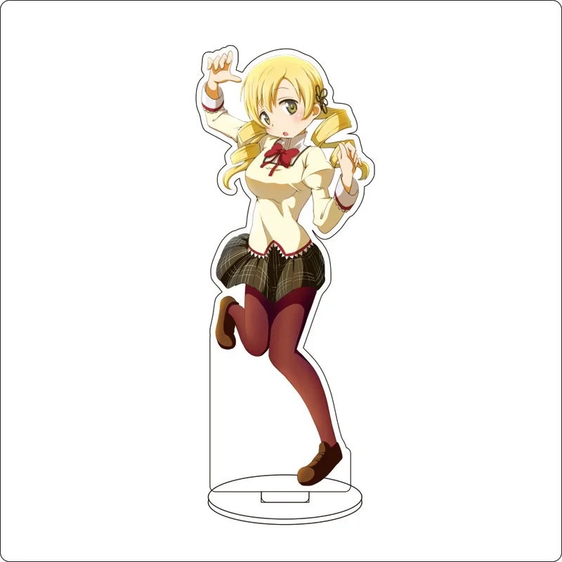 Anime Puella Magi Madoka Magica Cos Acrylic Stand Ornaments Tomoe Mami Sakura Kyouko Kaname Madoka Figure Stand Halloween Gifts view 2