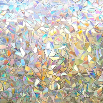 Rainbow Stained Glass Window Film 1
