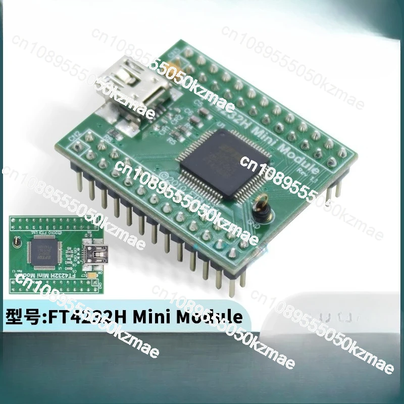 Suitable for FT4232H Mini Module High Speed USB to Dual Channel Serial/MPSSE/FIFO Interface, Module