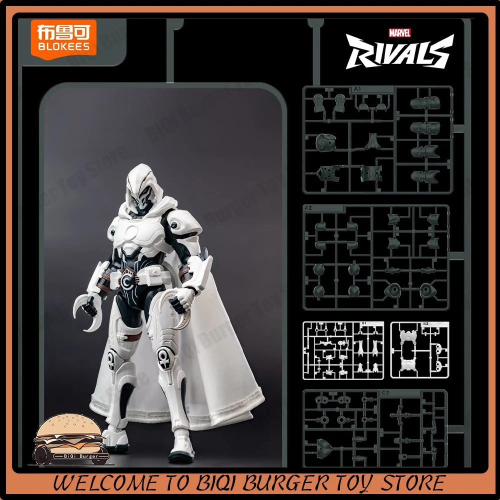NOUVEAU Kit de montage original Blokees Moon Knight, figurine d'action Rocket Raccoon Champion Class Werewolf by Night, jouet pour enfant