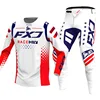 子モトクロスギアセット子供レーシングスーツエンデューロクロス少年少女ベビーオフロード MX MTB 3 4 5 6 7 8 9 10 11 12 年オートバイ 2