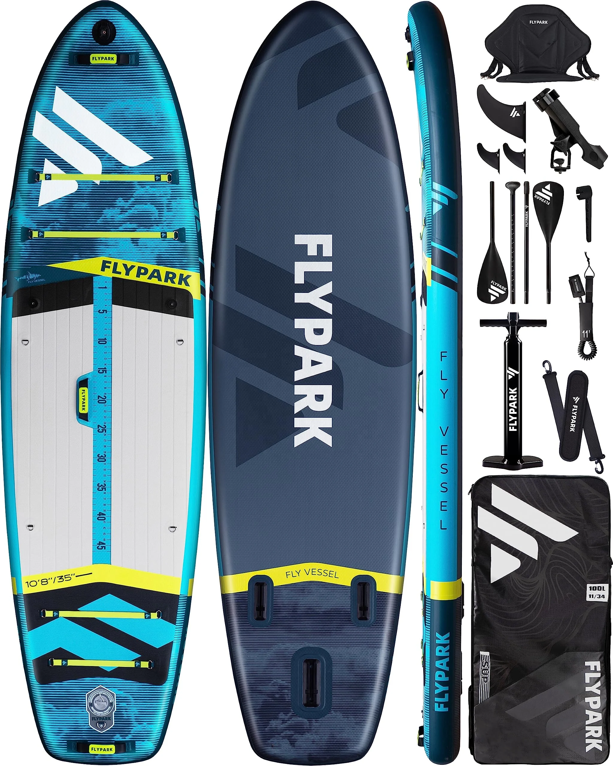11' Multi-colored Inflatable Stand up Paddle Board  Double Layers PVC  sup Boards Family Paddle Boards