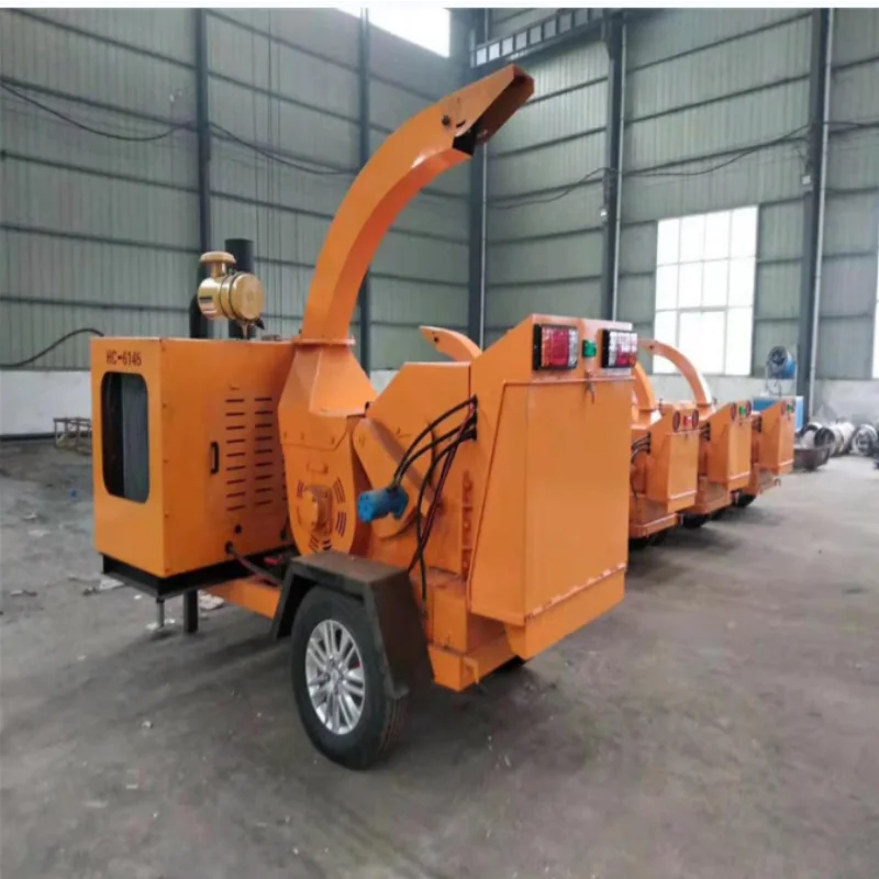 YG Best Selling Wood Chipper Machine Farm Widely Using Shredder Firewood Chopper Tree Branch Chipping Equipment Sale for Chile