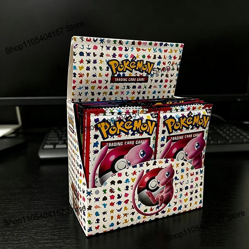 Poke 360Pcs TCG Scarlet & Violet 151 Booster Bundle English Edition Trading Cards Anime Collection Card Toy Gift