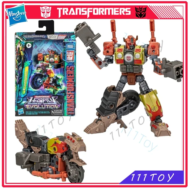 

In Stock Hasbro Transformers Classic Toys Legacy Evolution Deluxe Crashbar Action Figure Robot Toy Collectibles Gifts Hobbies