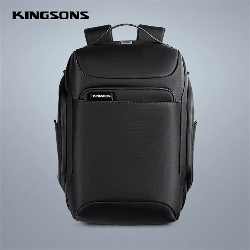 

Kingsons Anti-Theft Polyester 19L Men 15'' inch Laptop Backpacks School Fashion Travel Backpack Male Backpack For Laptop Mochila