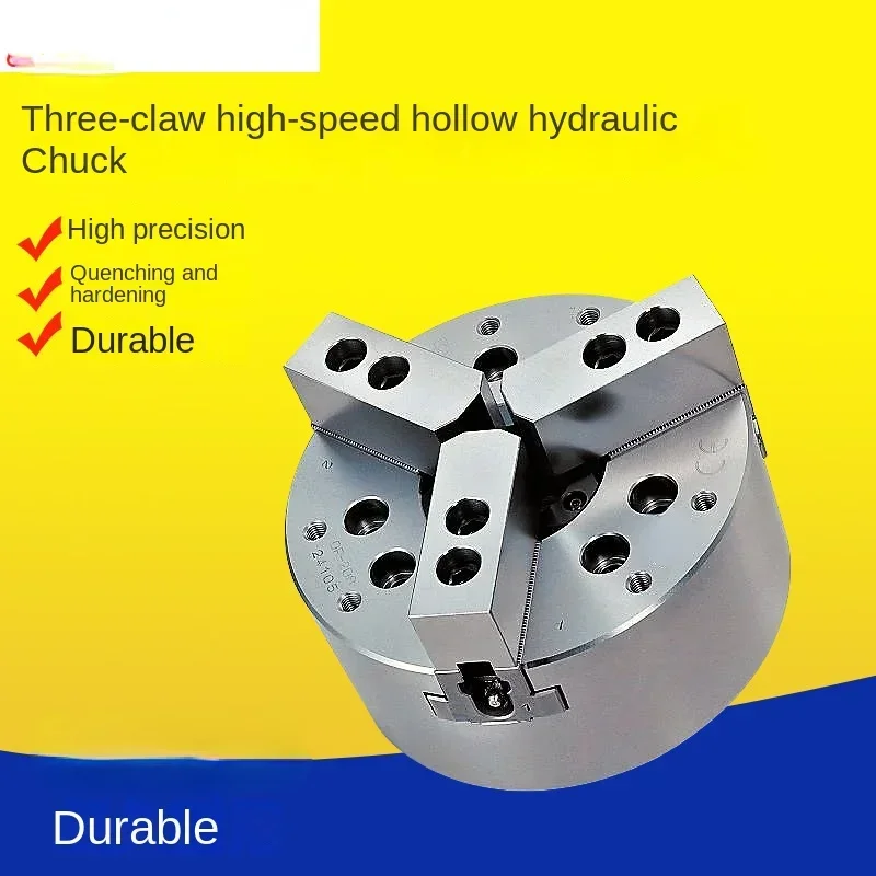 Three-Claw High-Speed Hollow Hydraulic Chuck OP-204/205/206/208/210