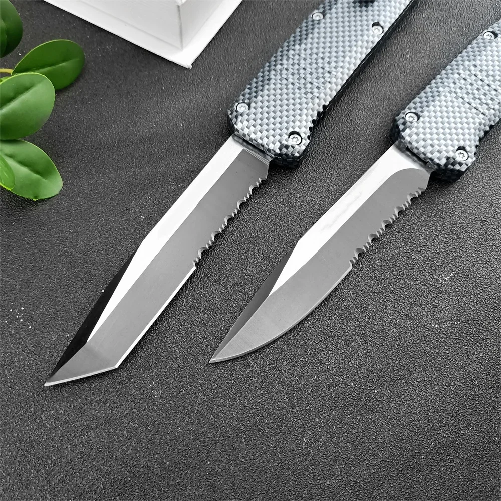 4 Styles High Quality Blade Portable Knife 440c Blade Zinc Alloy Handle Multi-purpose Tool Outdoor Camping Hunting Knife