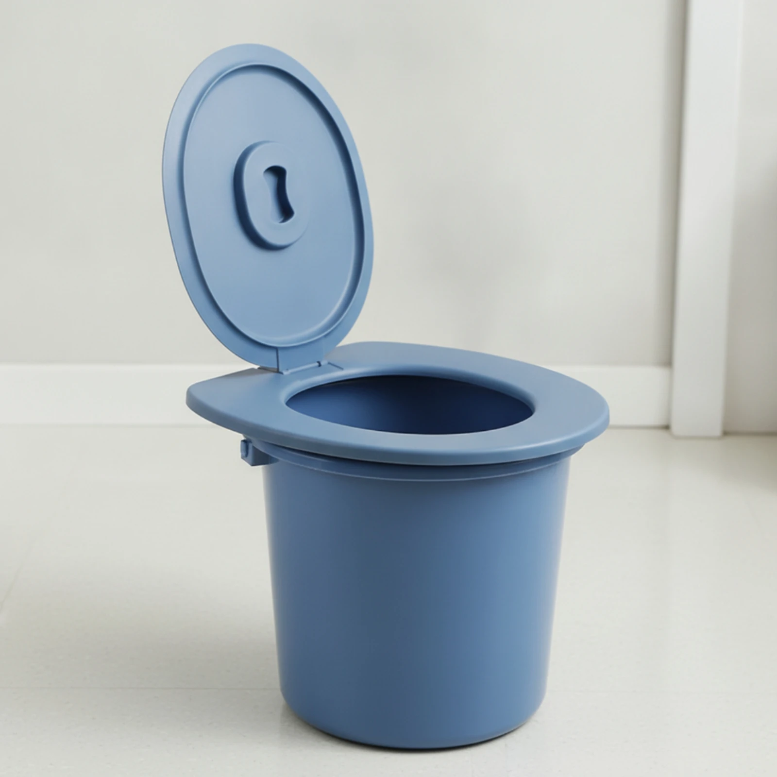 Bucket Toilet Seat with Lid Compact Toilet Seat with Lid Sturdy Long-Lasting