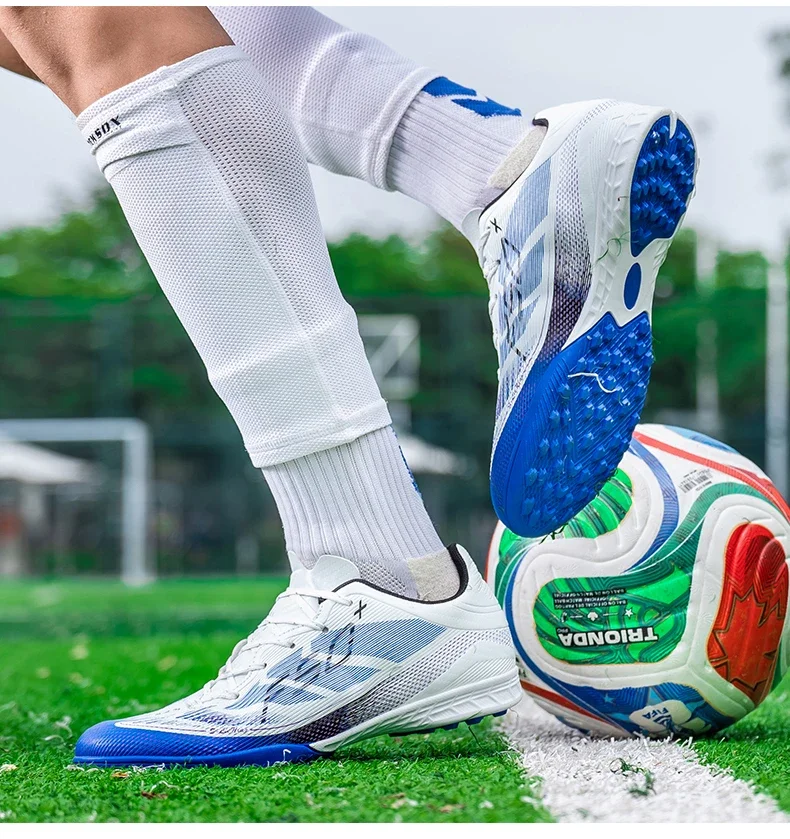 Neue Herren Fußballschuhe Match Sneakers Rutschfeste Fußballschuhe für Rasen Outdoor-Sport Trainingsschuhe Professionelle Ultraleichte Unisex-Schuhe – Detail 37