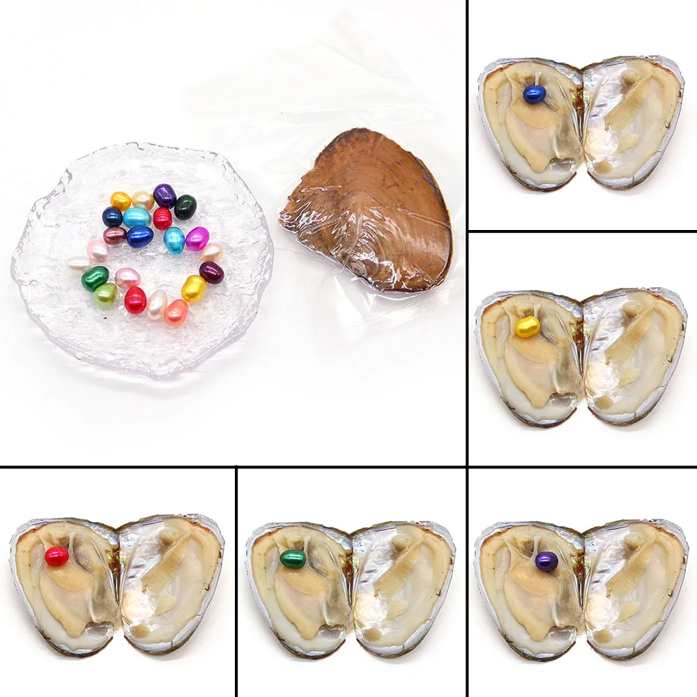 

10 Pcs Vacuum-packed Freshwater Mussel Natural Freshwater Rice Beads Suitable for Handcrafting Necklaces Bracelets Jewelry