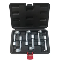 Diesel Fuel Injector Soquete Tool Set, Linha Injecção, 12 