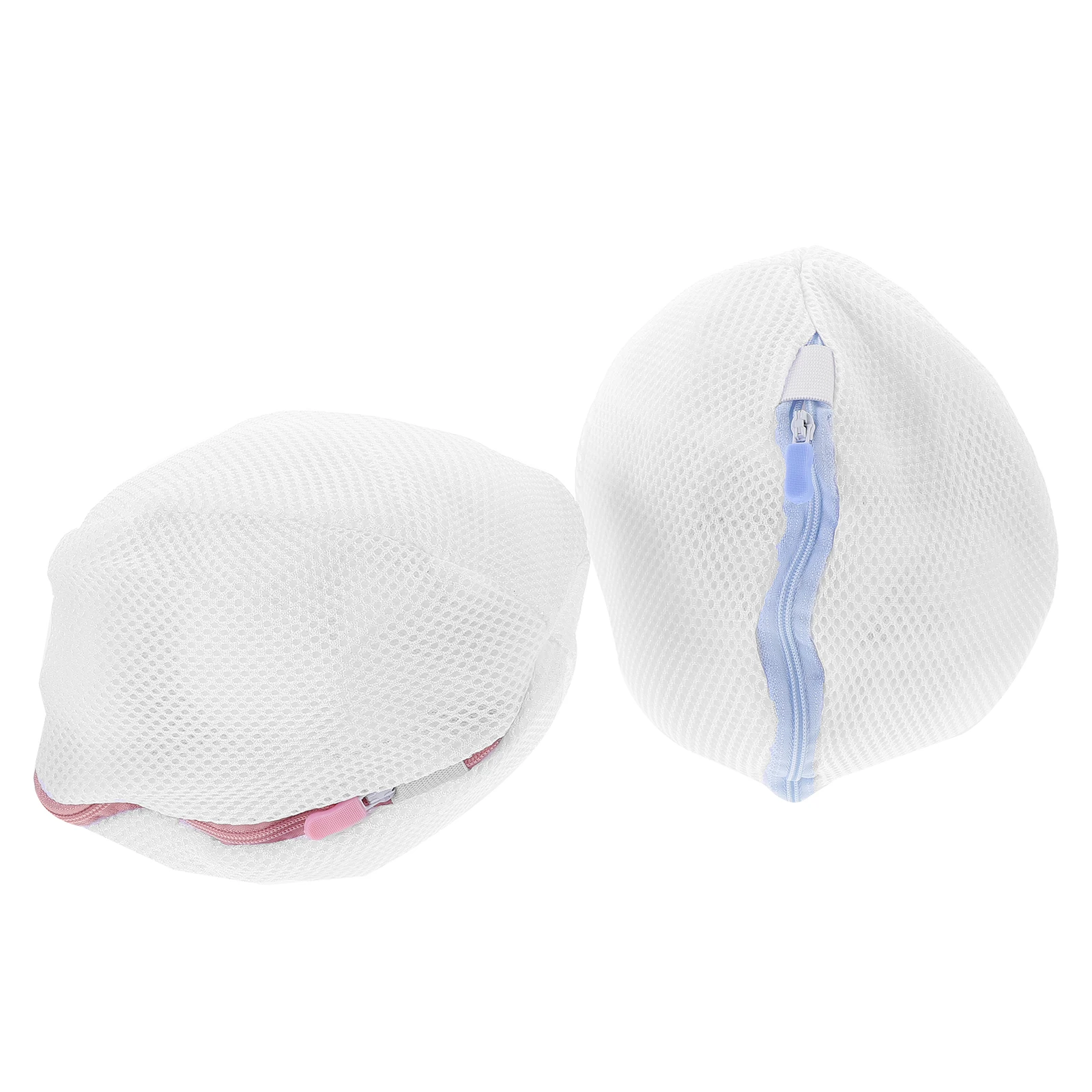 

2Pcs Underwear Underwear Washing Wash Bag Sock Washing Bag for Machine Mesh Zipper Laundry Wash Bags Blue Pink