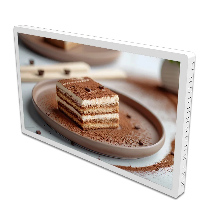 IP65 Waterproof LCD Advertising Player, 21.5 Inch Network Digital Screen for Double Wall Mount Installation