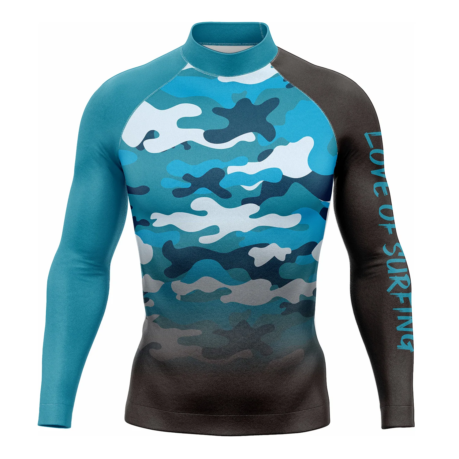 

New Rashguards Surfing Men's Long Sleeve Shirts Uv Protection Surfing Clothing Rash Guard Swimwear Surfer Diving Shirts Swimsuit