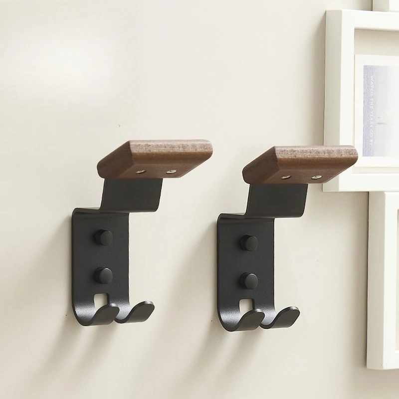 

2pcs Motorcycle Helmet Holder, Helmet Rack Wall Mount with Double Hook, Helmet Hanger for Hats, Coats Motorcycle Accessories