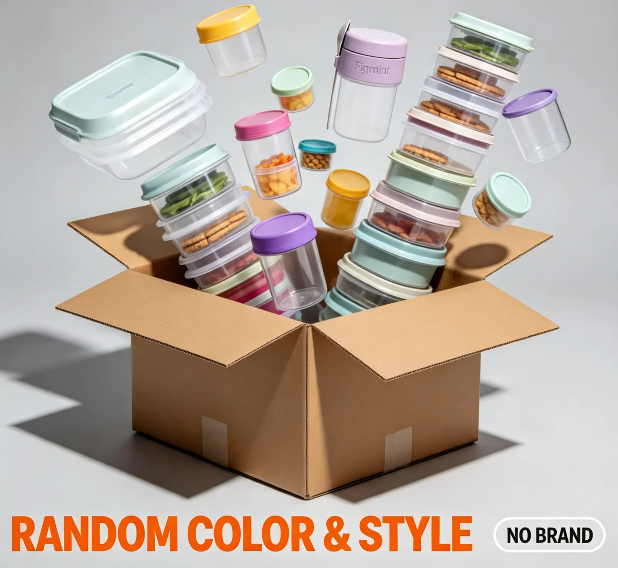 Food Storage Container Blind Box. Random delivery only! Let luck equip your kitchen.