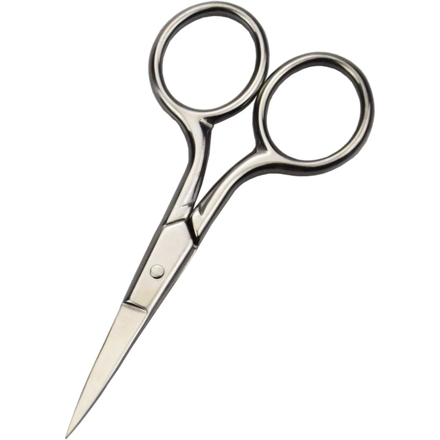 Grooming Scissors for Personal Care Facial Hair Removal and Ear Nose Eyebrow Trimming Stainless Steel Fine Straight Tip Scissors